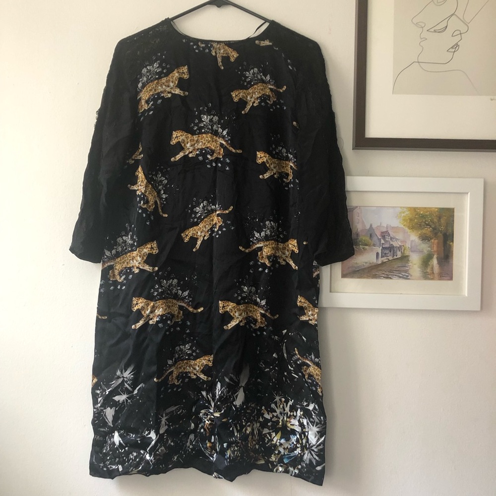 Leopard print dress